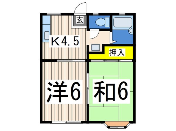 パールハウスの物件間取画像